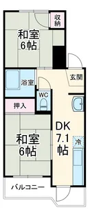 樋口マンション【1階】の間取り