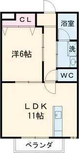 MilkyWay【1階】の間取り