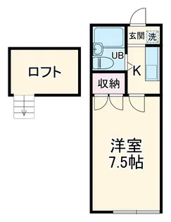 アーバンヒルズ【203号室】の間取り