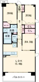 ソライエ葛飾小菅【3階】の間取り