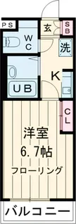 ザ・ハウス中野坂上【2階】の間取り