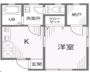 グレース・ミチ【1階】の間取り