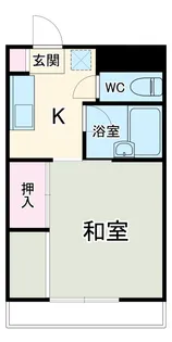 グリーンハイツ【1階】の間取り