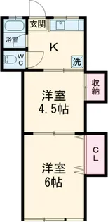池袋寿荘【1階】の間取り