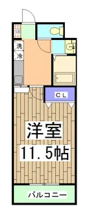 millennia IKU【3階】の間取り