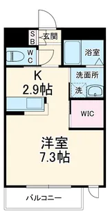 グリーンキャッスルⅡ【1階】の間取り