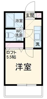 Felice【202号室】の間取り