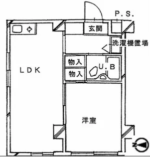 グランコート中馬込【3階】の間取り