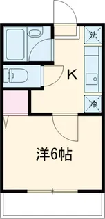 ハイツアデガワ【2階】の間取り