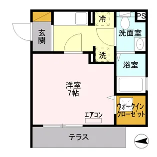 ヴィラ・モデルナ【01030号室】の間取り