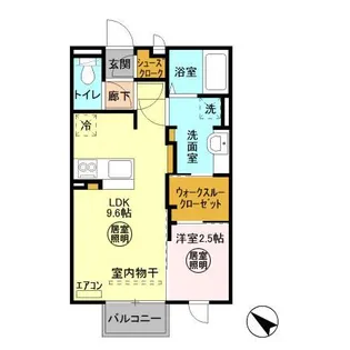 グランマーレ A【2階】の間取り