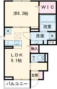 TーHAPPILIA【1階】の間取り