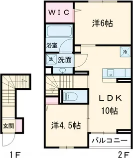 TーHAPPILIA【2階】の間取り