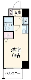 ユーコート新丸子【5階】の間取り