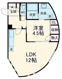 プルメリア・ガーデン【2階】の間取り