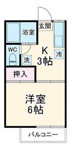 第一・第二吉田ハイツ【2階】の間取り