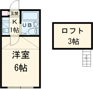 プレステージ平塚【102号室】の間取り