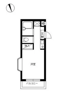 スカイコート西川口第9【207号室】の間取り