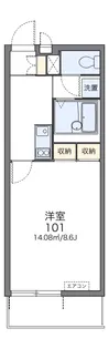 レオネクスト湘南山手館 C【3階】の間取り