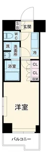 ルーブル川崎中丸子参番館【6階】の間取り