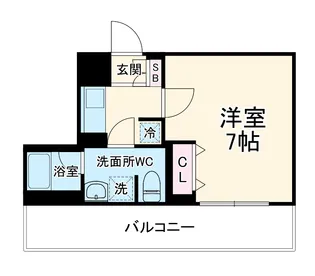 ARCOBALENO KIKUNA【1階】の間取り