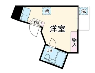 エクセル天王町【202号室】の間取り