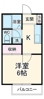 メゾン石原Ⅰ【2階】の間取り