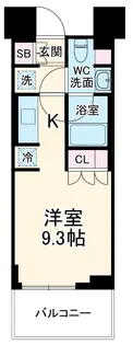 パークアクシス横濱高島町【812号室】の間取り