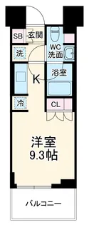 パークアクシス横濱高島町【7階】の間取り