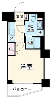リヴシティ横濱ヒルサイドテラス【6階】の間取り
