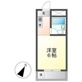 パルティーレ神宮南【2階】の間取り