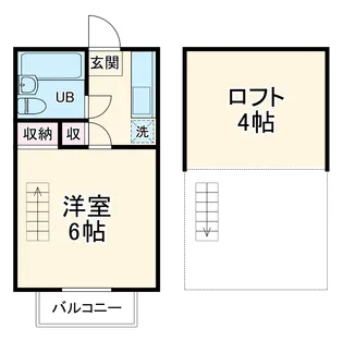 アルビオンレジデンス鶴巻温泉郷【2階】の間取り