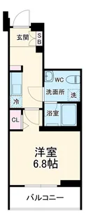 メイクスアート桜木町【2階】の間取り