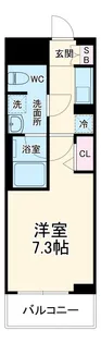 メイクスアート桜木町【2階】の間取り