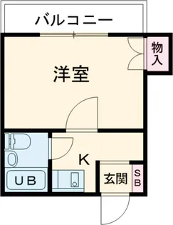 ラフォーレ西大路【205号室】の間取り