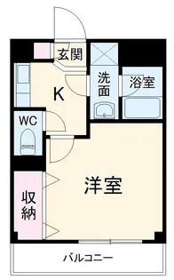 オーキッドコート【401号室】の間取り