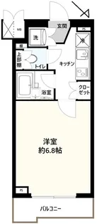 ルーブル早稲田参番館【4階】の間取り
