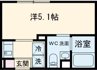 LEGALAND阿佐ヶ谷【3階】の間取り