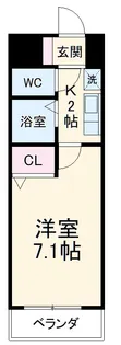 アネックス宝田【2G号室】の間取り
