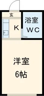 プチモンド京都【403号室】の間取り