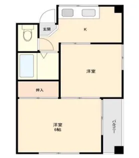 瀬崎ハイツ【301号室】の間取り