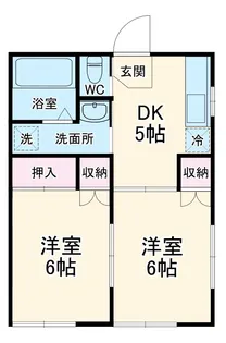 アルバ野比【202号室】の間取り