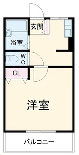 ANNEX平和が丘【2-201号室】の間取り