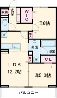 KOAひばりヶ丘【2階】の間取り