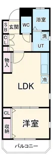 メゾネット36【101号室】の間取り