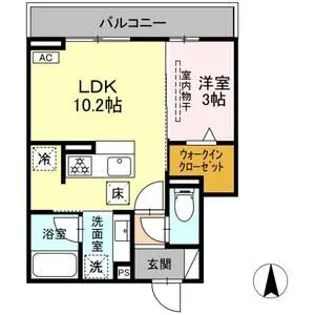 NOVELLA【1階】の間取り