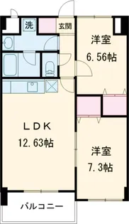 ラフィーネ【06020号室】の間取り