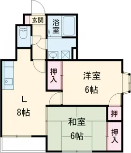 ラ・エスポワール【2階】の間取り