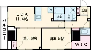 スカイテラス南大塚【00603号室】の間取り