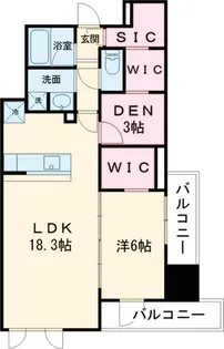 スカイテラス南大塚【00304号室】の間取り